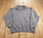 Vintage 1990s LA Loving Striped Zip Up Sweater