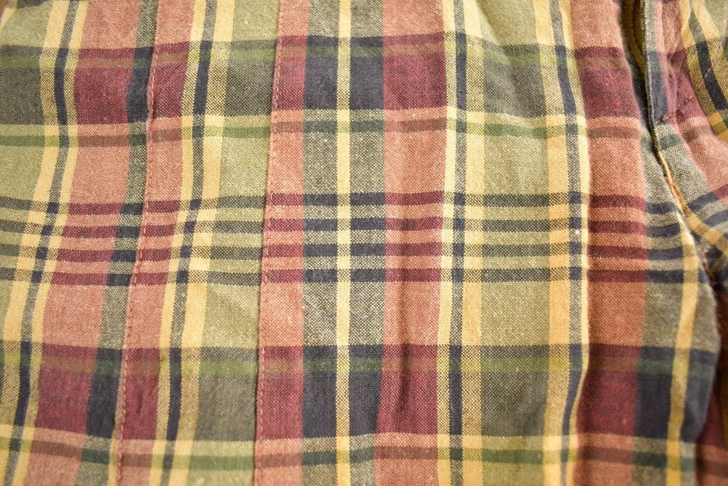 Vintage 1980s EOC By Freego Plaid Pants Size 27x27