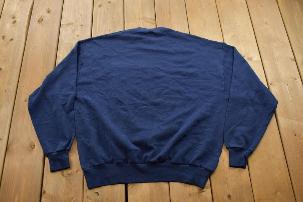 Vintage 1990s College Graphic Collegiate Crewneck Sweatshirt