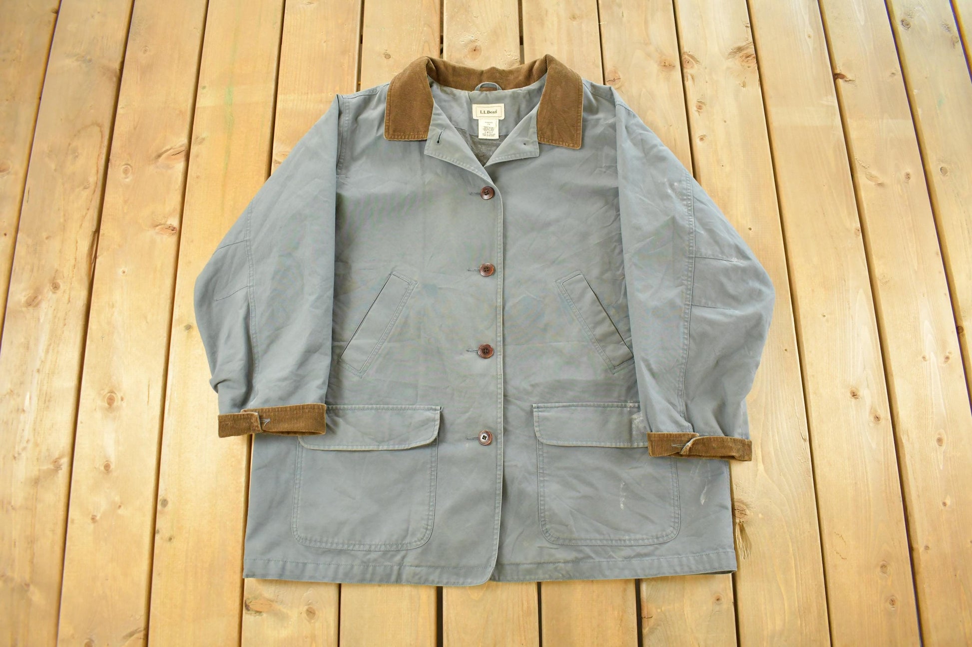 Vintage 1990s L.L. Bean Barn Chore Jacket Women's 2X