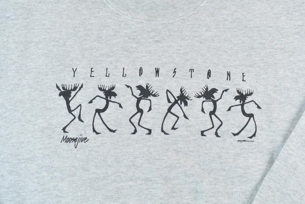 Vintage 1990s Yellowstone National Park Souvenir Crewneck Sweatshirt