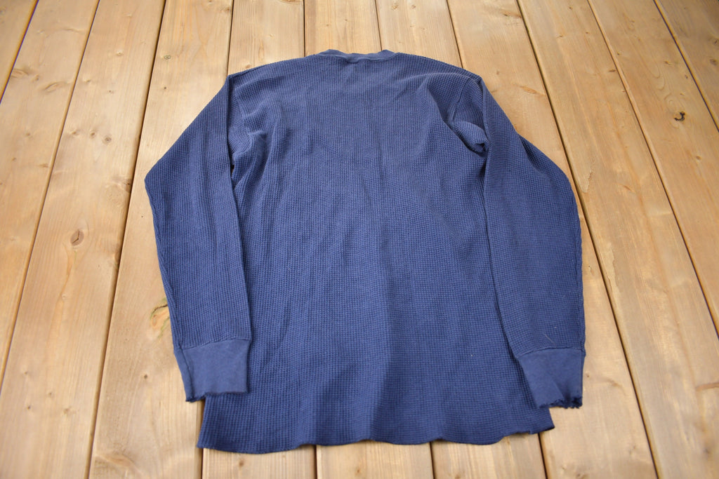 Vintage 1980s Northern Summit Thermal Waffle Long Sleeve Shirt