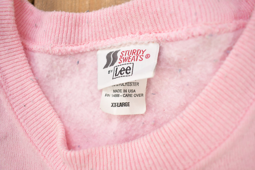 Vintage 1980s Cute Angel Theme Raglan Crewneck Sweater