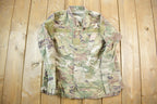 Vintage Military Button Up Shirt