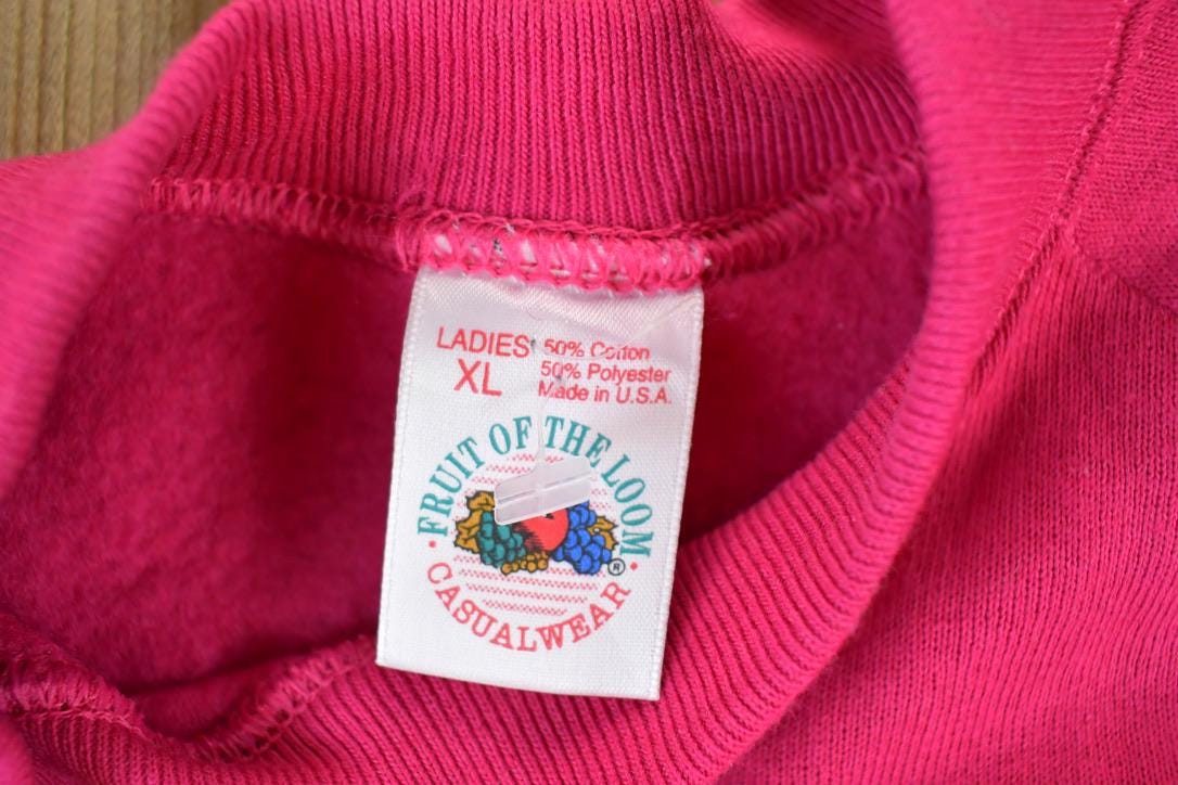 Vintage 1990s Ladies FOTL Blank Crewneck Sweatshirt