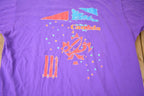 Vintage 1990s La Fete Du Canada Day Souvenir Travel T Shirt Made In Canada