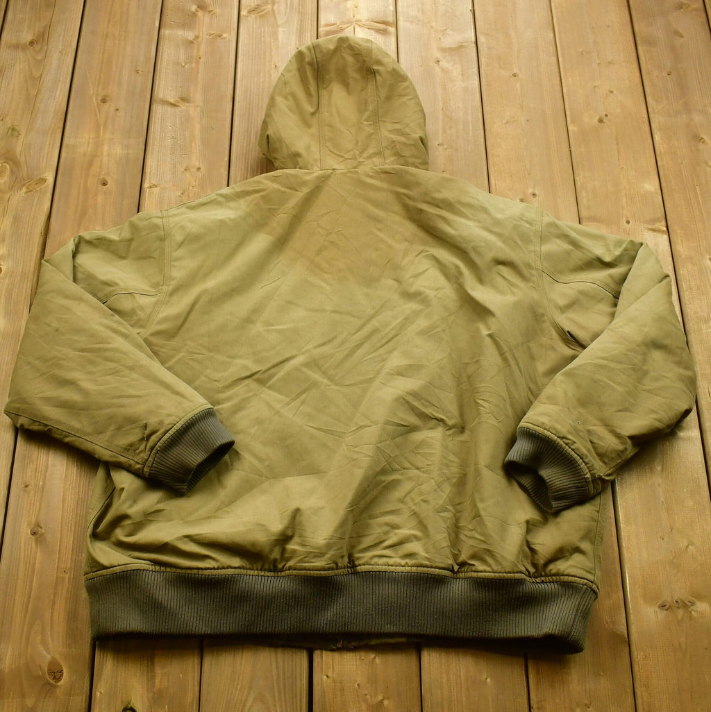 Vintage 90's Carhartt Quick Duck Hooded Jacket