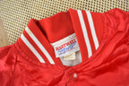 Vintage 1980s Penn Hills Jr. Wrestling Snap Button Satin Jacket Made In USA