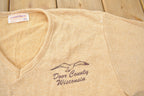 Vintage 1990s Door County Wisconsin Knit V-Neck Sweatshirt  Vintage Knit  Souvenir Sweater  Travel And Vacation