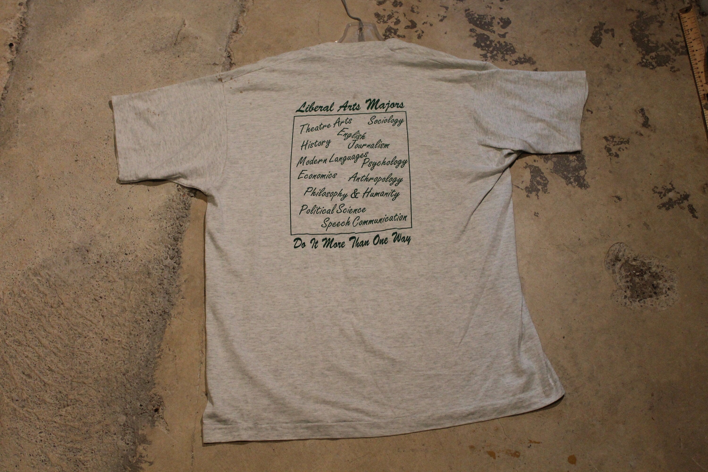 Vintage 1990s Liberal Arts Student Council Texas A&M University T Shirt