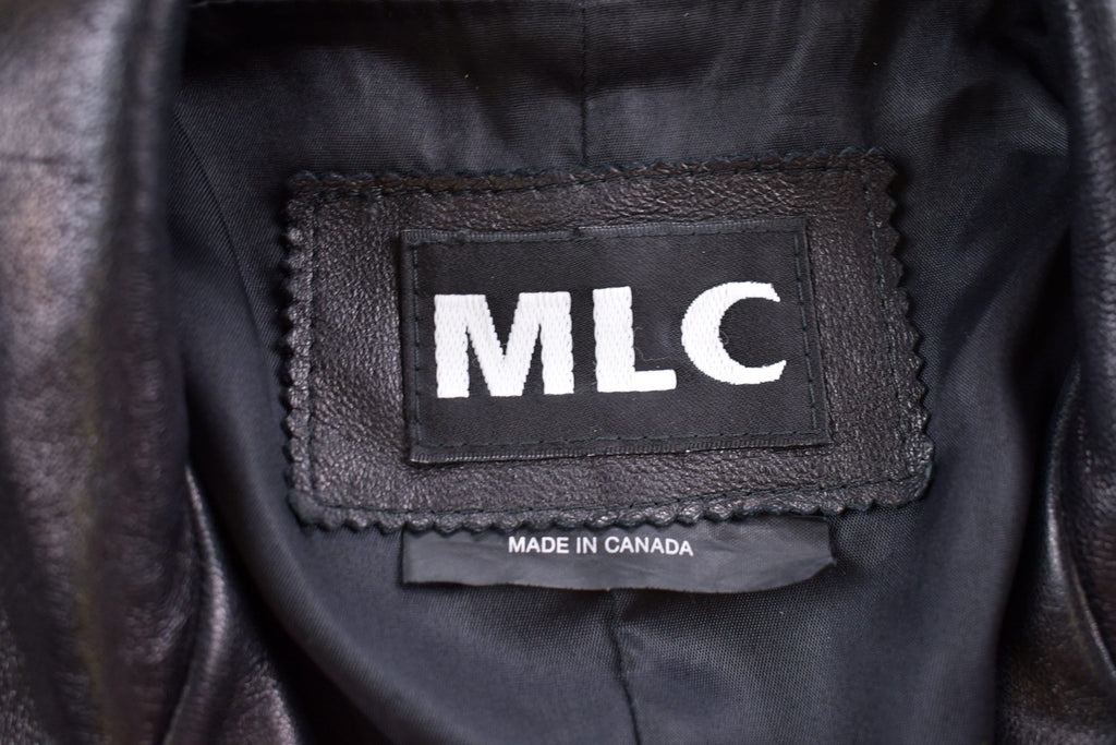 Vintage 1990s MLC Leather Blazer Jacket
