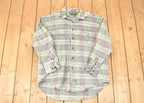 Vintage 1990s American Eagle Plaid Button Up Shirt Men's XL