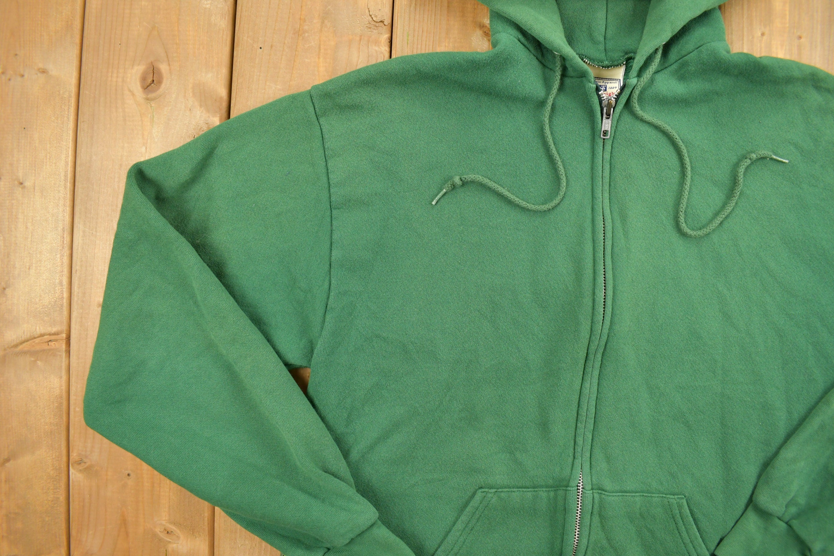 Vintage 1990s Boy Scout Troop Greenville, WI Zip-Up Hoodie