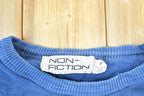 Vintage 1990s Beaver Canoe Non Fiction Crewneck