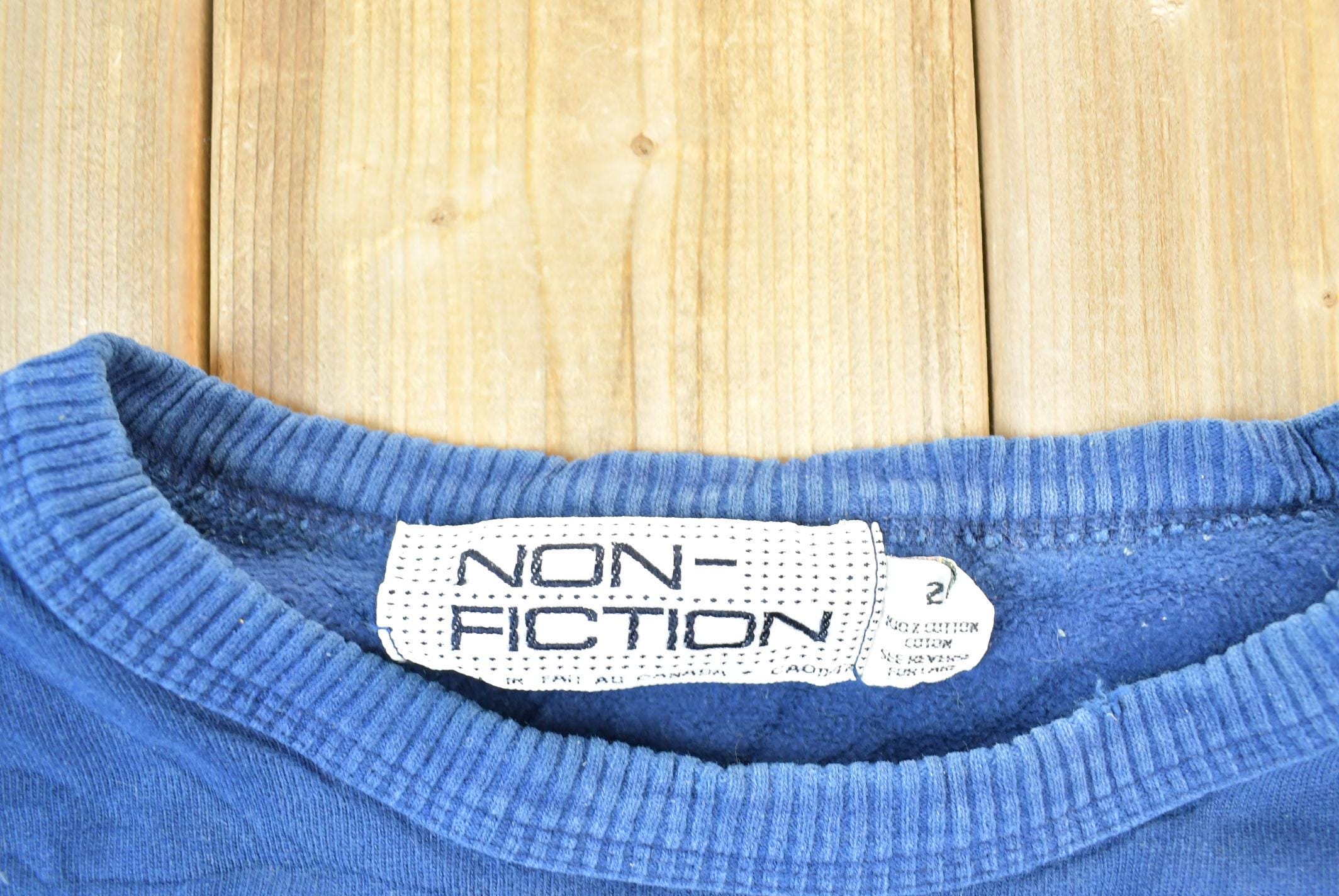 Vintage 1990s Beaver Canoe Non Fiction Crewneck