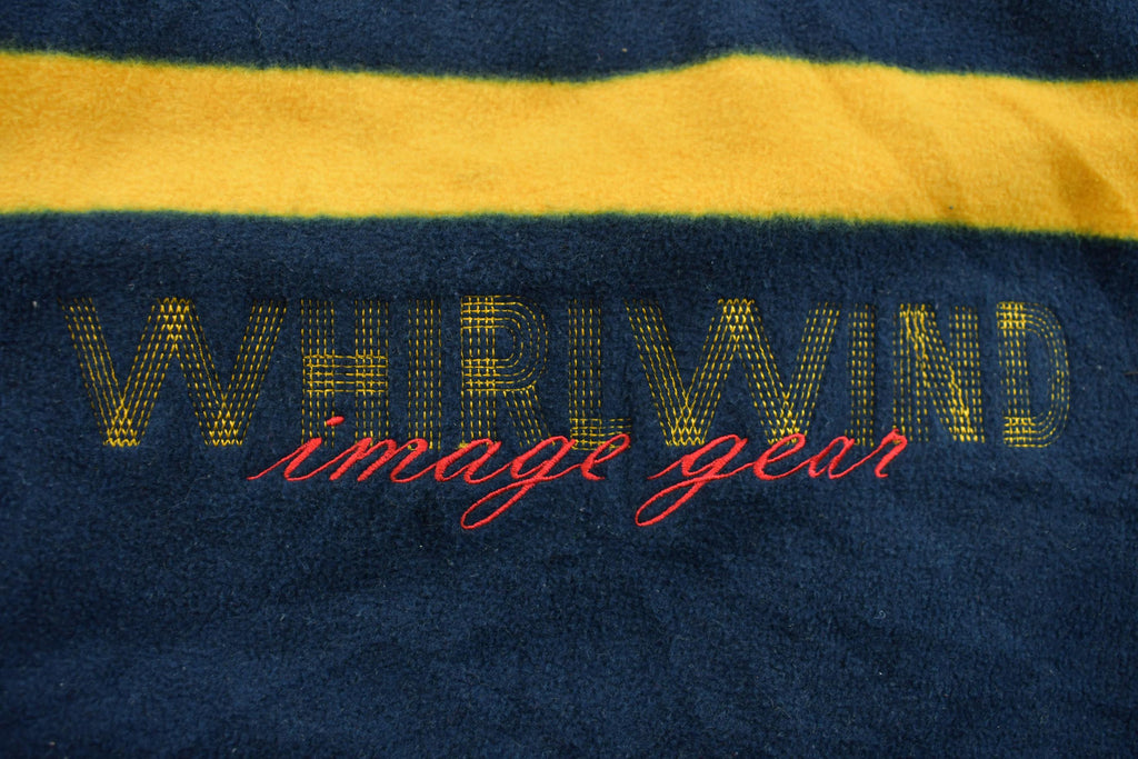 Vintage 1990s Whirlwind Vintage Gear Quarter Zip Fleece Sweater