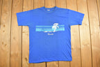 Vintage 1989 Blue Florida Souvenir T Shirt