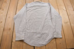 Vintage 1990s Cricketeer Button Up Dress Shirt