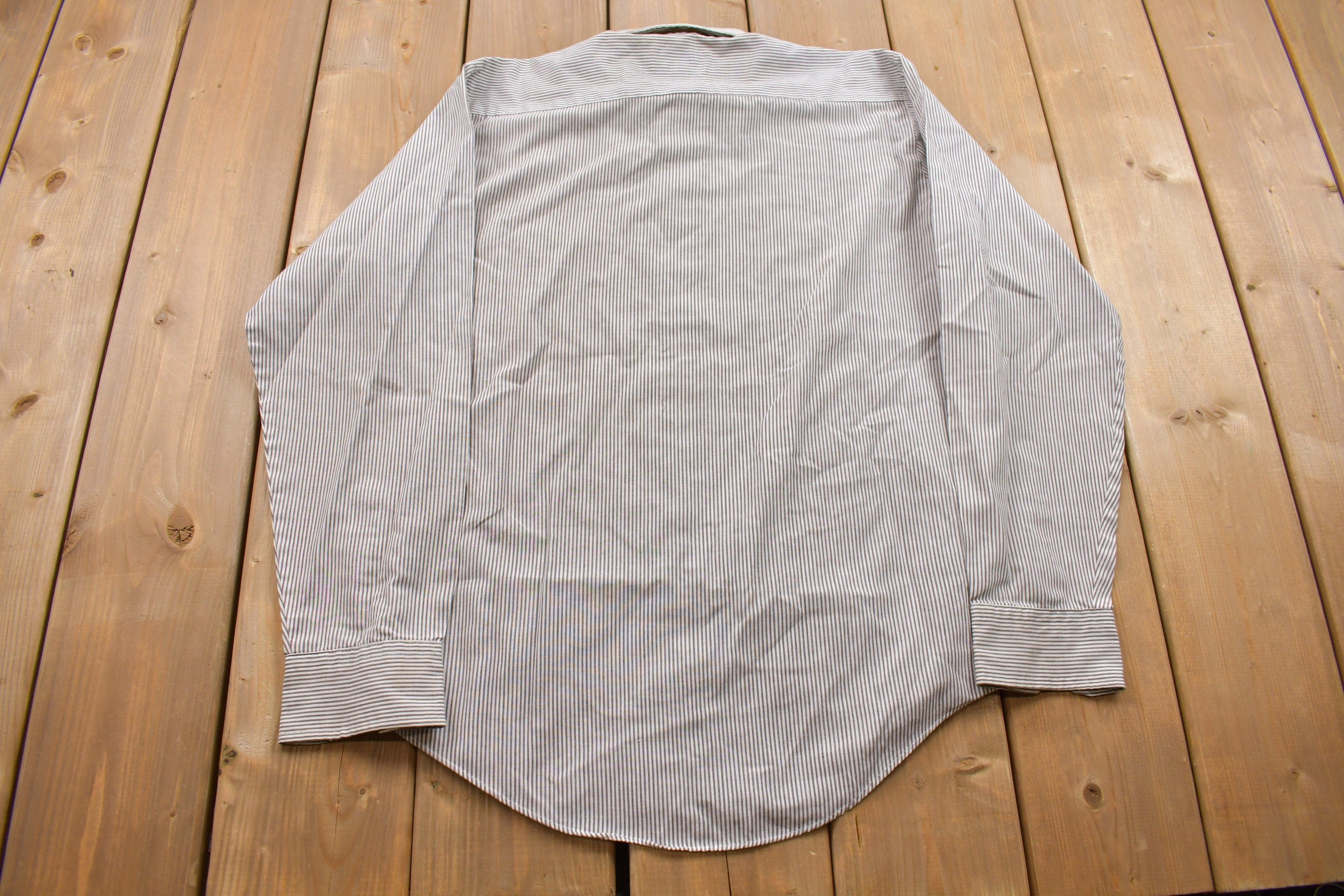 Vintage 1990s Cricketeer Button Up Dress Shirt