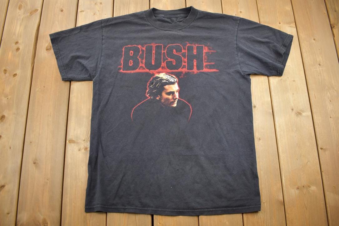Vintage 1990s BUSH Graphic Band Tee