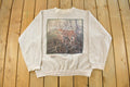 Vintage 1990s Deer Outdoors Crewneck Sweatshirt Men's XL