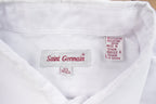 Vintage 1990s Saint Germain Button Up Dress Shirt