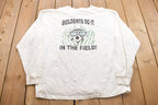 Vintage 1990s College Biology Crewneck Sweatshirt