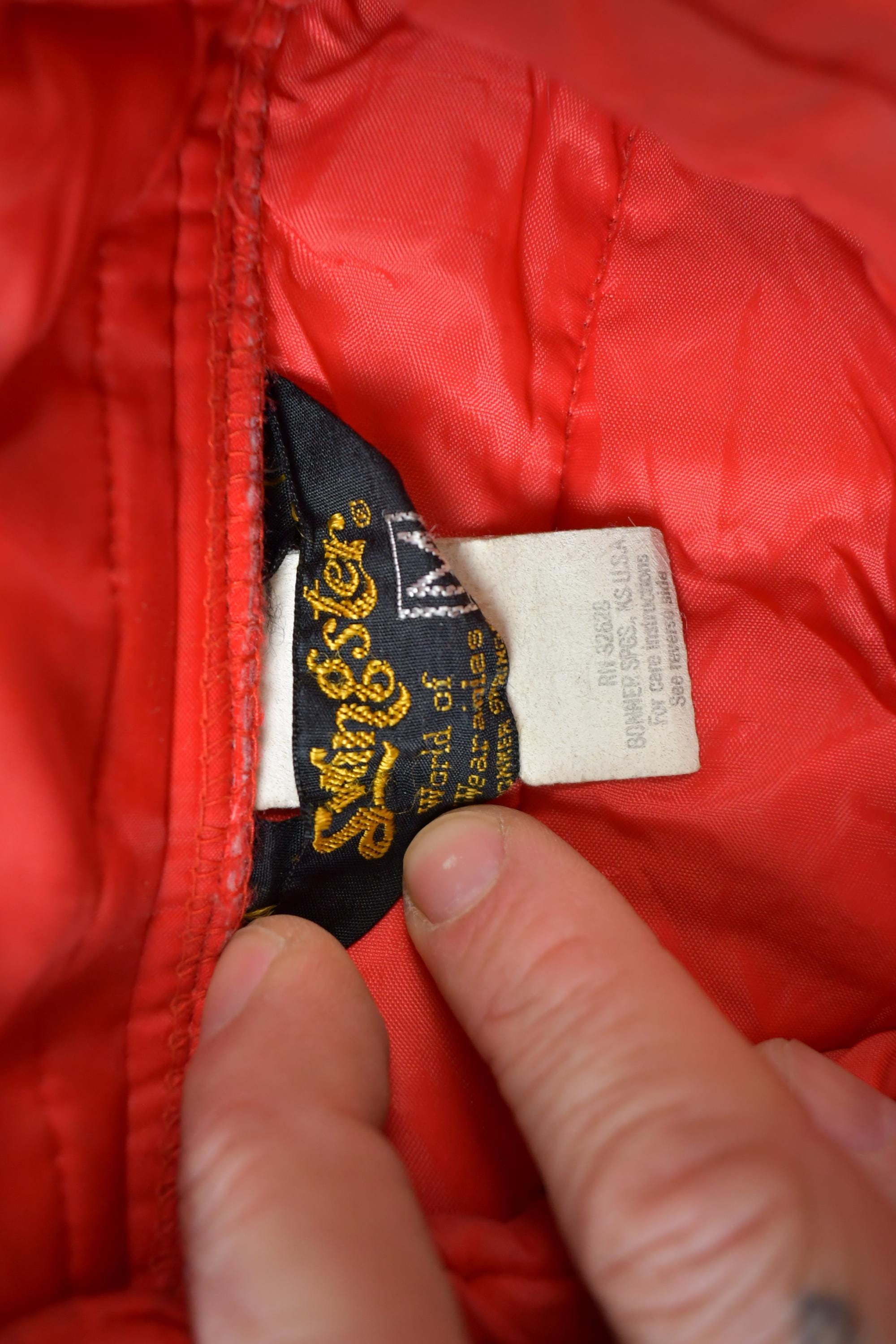 Vintage 1990s Red Swingster Ski Puffer Jacket