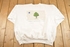 Vintage 1990s Maines State Flag FAB Bald Eagle Souvenir Crewneck Sweatshirt Men's XL / 90s Crewneck / Travel Vacation Sweater