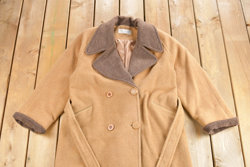 Vintage 1980s Teaco Fashion Full Length Wool