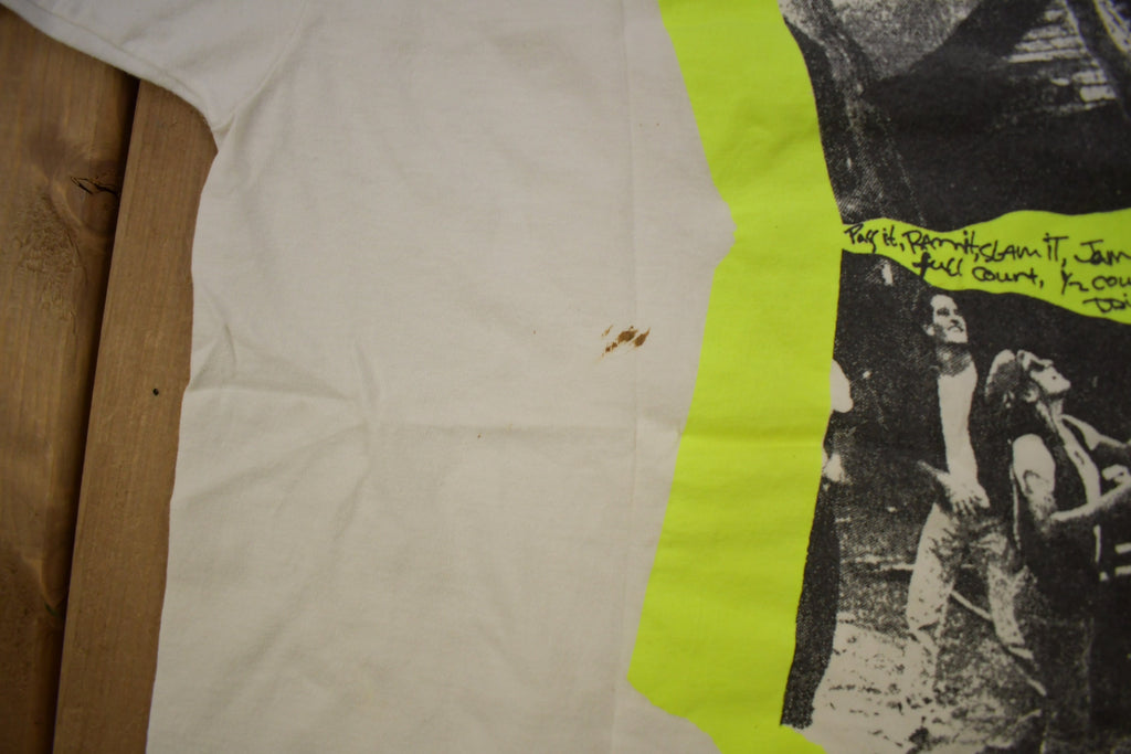 Vintage 1989 Levi's 501 Basketball Graphic T Shirt