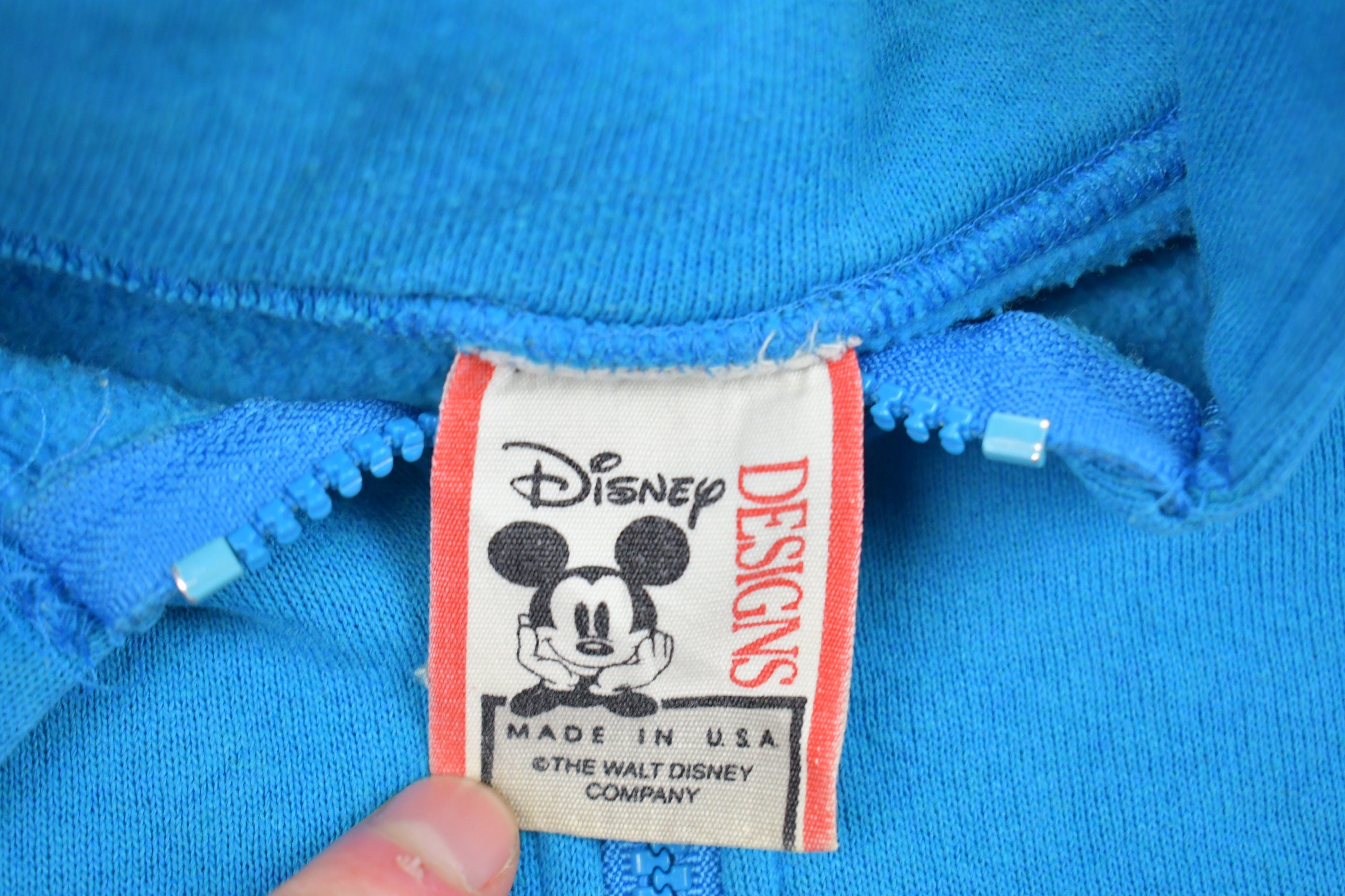 Vintage 1990s Disney Goofy Quarter Zip Crewneck Sweatshirt  Made in USA  90s Crewneck  Athleisure  Streetwear