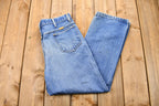 Vintage 1980s Rustler Light Wash Straight Leg Jeans