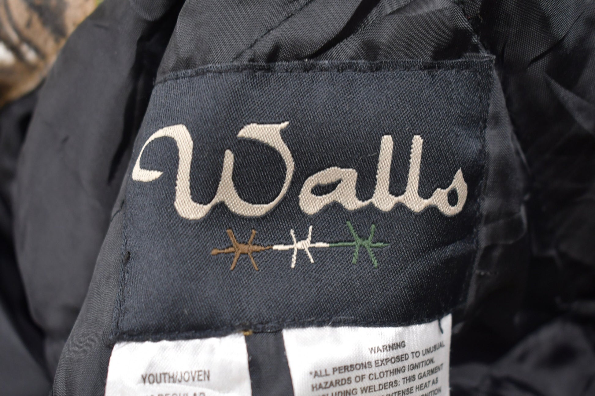 Vintage 1990s Walls Woodland Camo Jumpsuit Size Youth 10 Regular