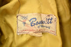 Vintage 1940s Samsonite Horsehide Varsity Jacket Industrial Champs Leather Jacket