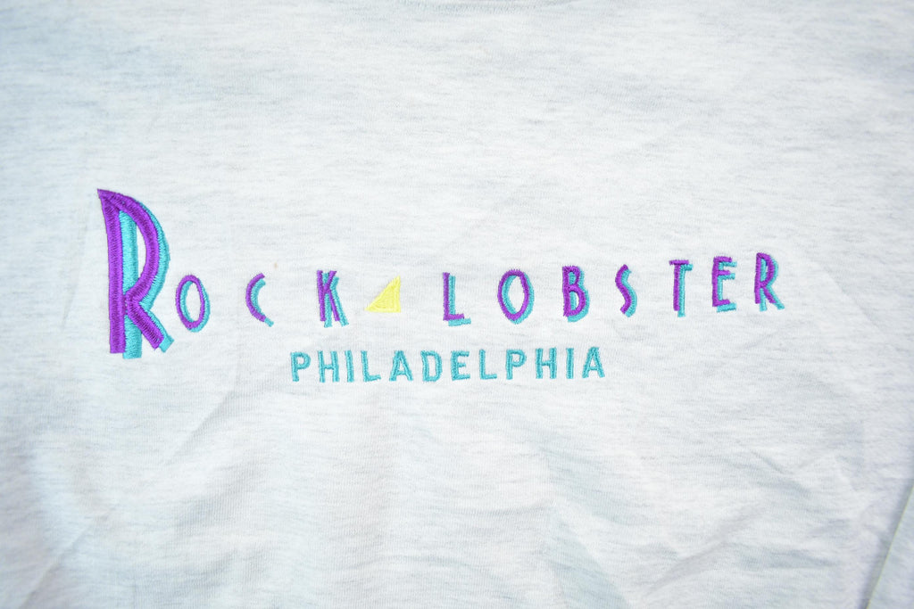 Vintage 1990s Rock Lobster Philadelphia Jerzees Crewneck Sweatshirt
