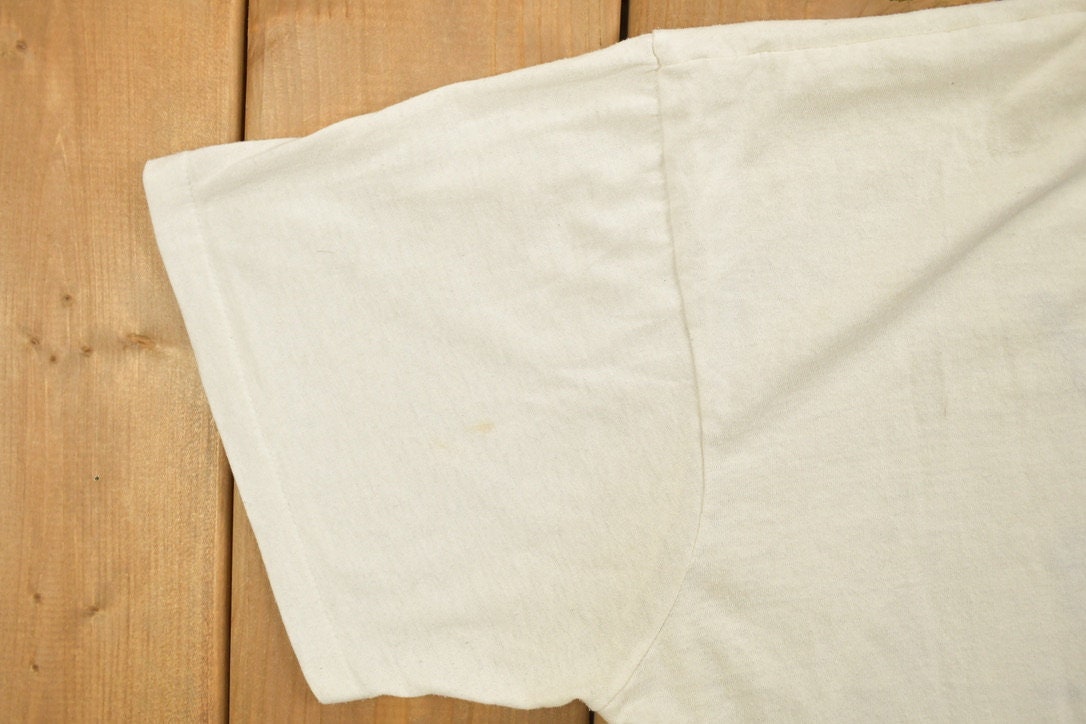 Vintage 1990s No Justice No Peace Graphic T-Shirt