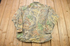 Vintage 1990s Hunting Tree Camo Button Up Shirt