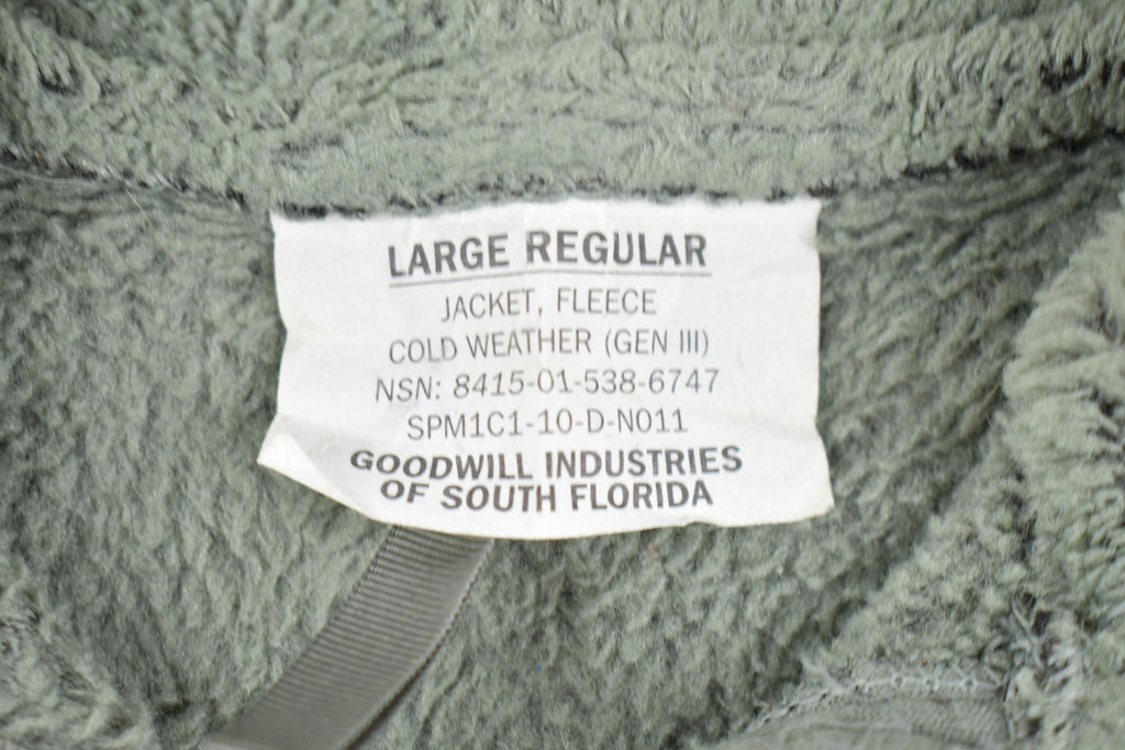Vintage 1990s Military Cold Weather Fleece Sweater