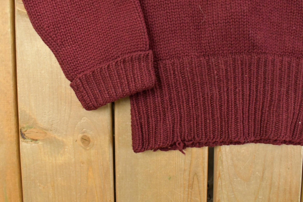 Vintage 1940s Montgomery Ward Wool Knit Sweater Men's S