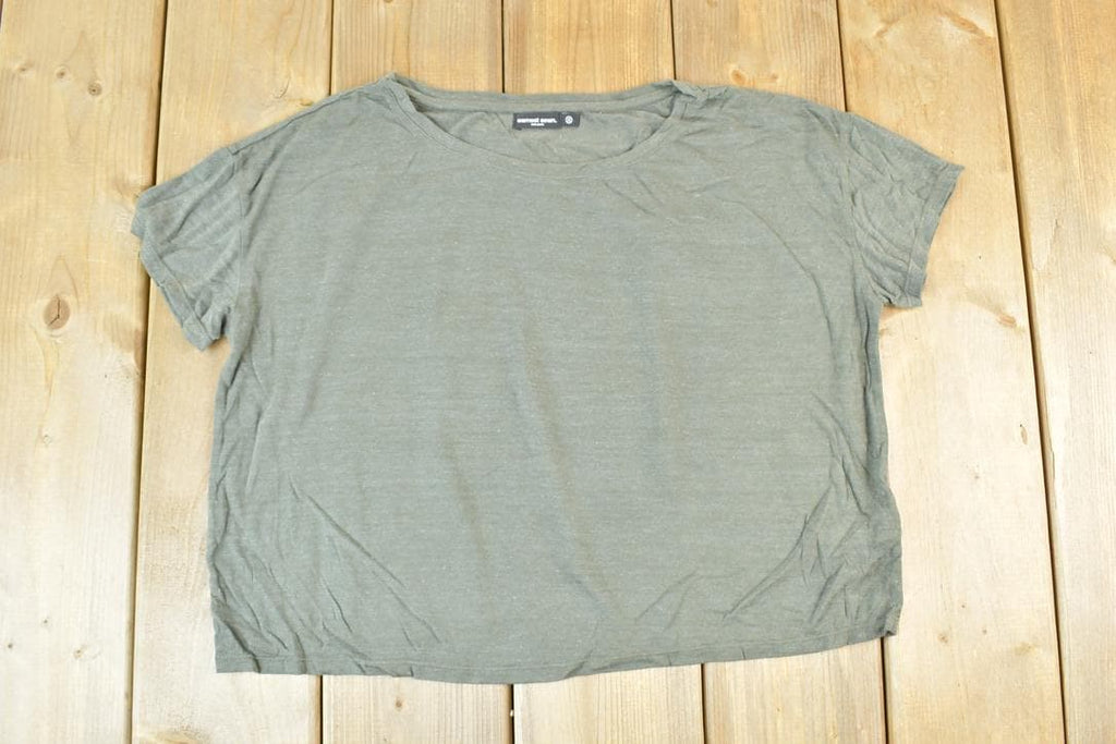 Y2k Earnest Sewn NY Cropped T-Shirt