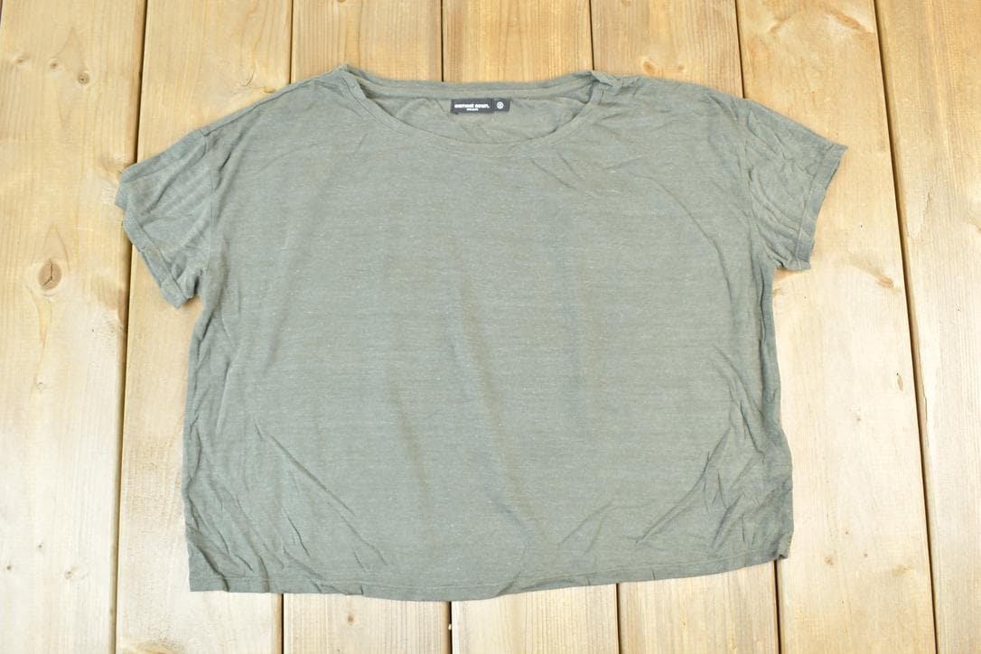Y2k Earnest Sewn NY Cropped T-Shirt