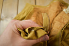 Vintage 1960s Lined Harrington Cropped Jacket General Zipper - Medium