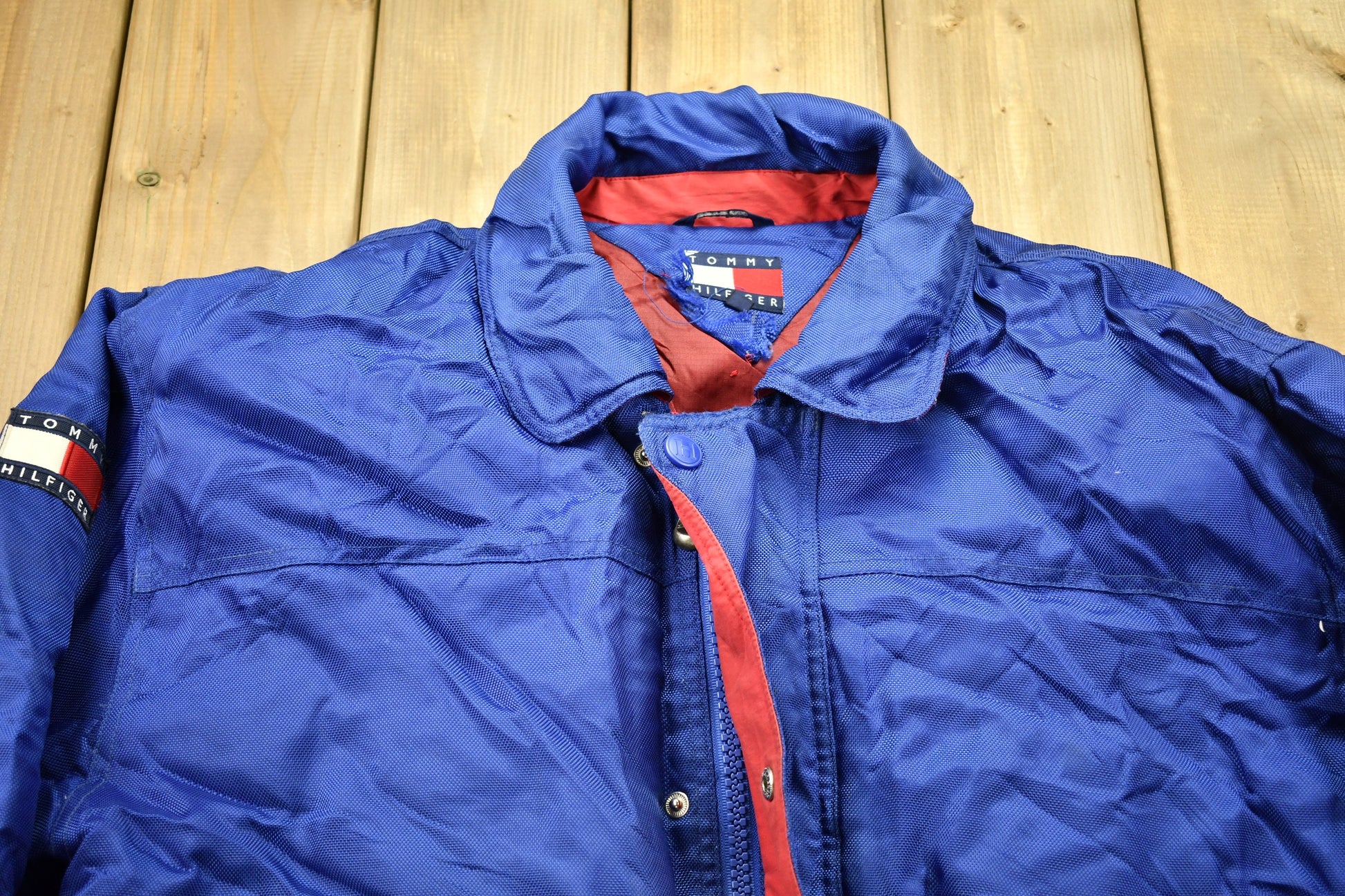 Vintage 1990s Tommy Hilfiger Puffer Jacket