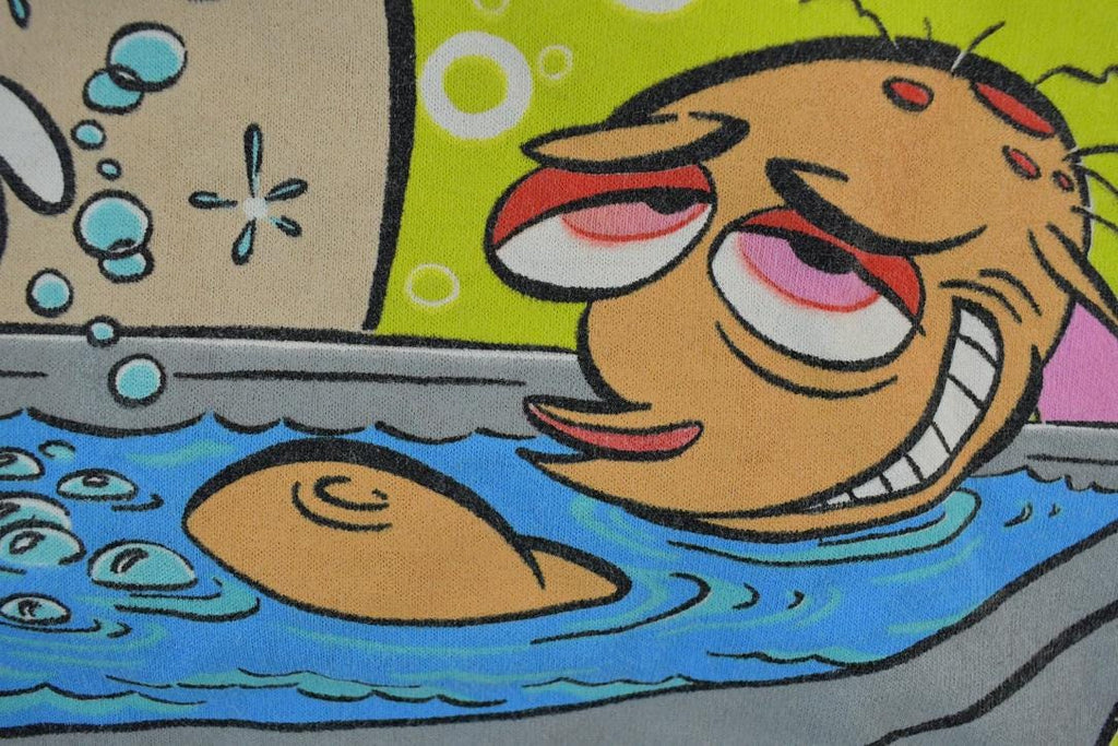 Vintage 1992 The Ren And Stimpy Show Single Stitch T-Shirt