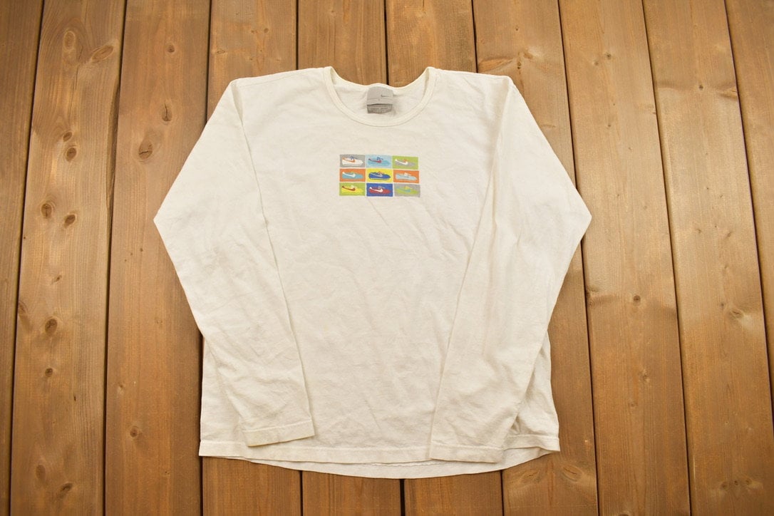 Vintage 1990s Nike Cortez Long Sleeve Sweatshirt