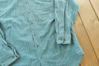 Vintage 19900s Woolrich Chamois Teak Button Up Shirt Mens