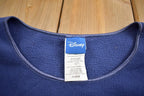 Vintage 1990s Mickey Mouse Embroidered Disney Fleece Sweater