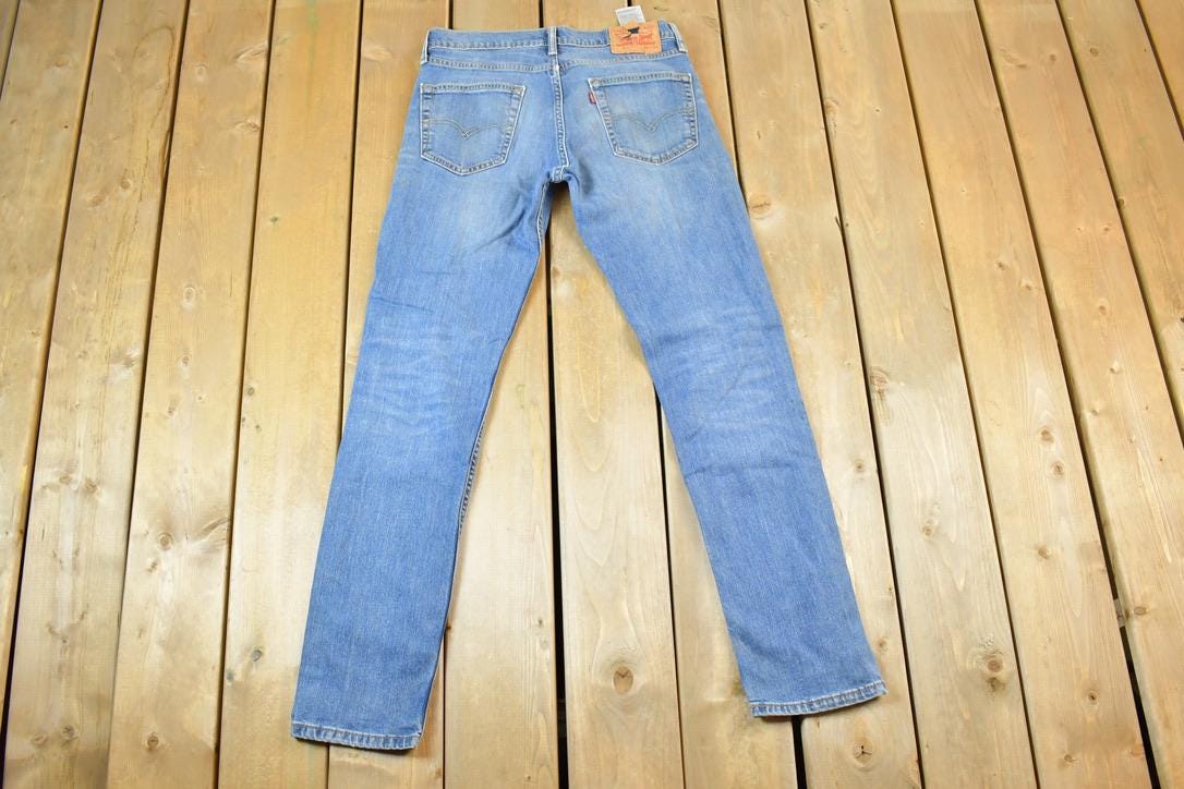 Vintage 1990s Levi Strauss Red Tab 511 Denim Jeans Size 32 x 34