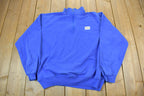 Vintage 1990s Tinley Light Blue Crewneck Sweatshirt Made In USA